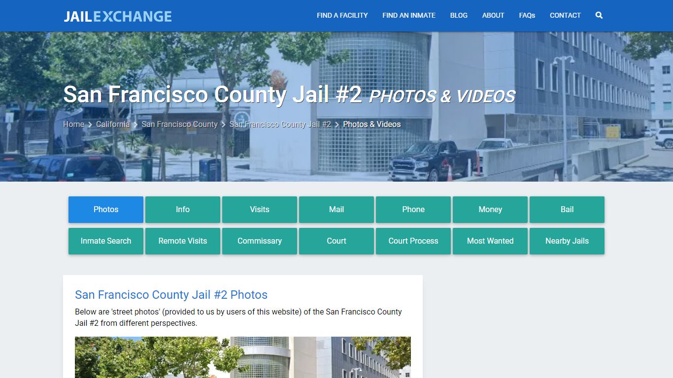 Photos & Videos - San Francisco County Jail #2, CA